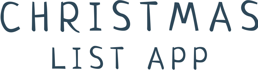 Christmas List App